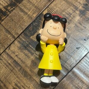 Lucy from the peanuts gang.